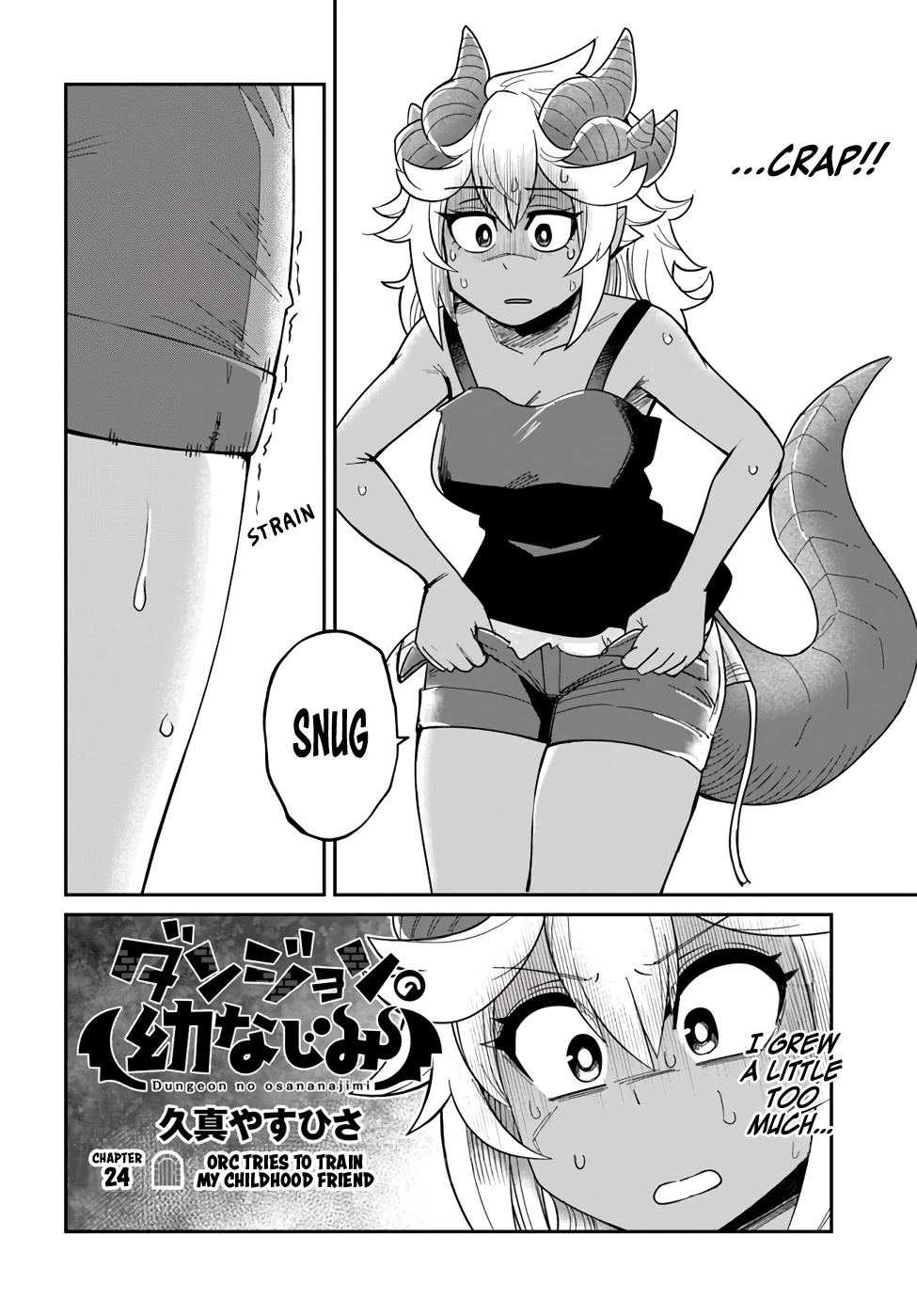 Dungeon's Childhood Friend Chapter 24 page 2 - Chapter 24: Orc Tries to Train My Childhood Friend