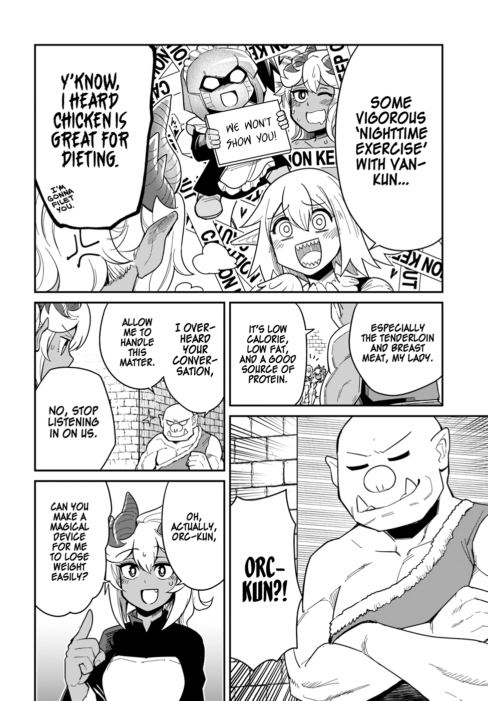 Dungeon's Childhood Friend Chapter 24 page 6 - Chapter 24: Orc Tries to Train My Childhood Friend