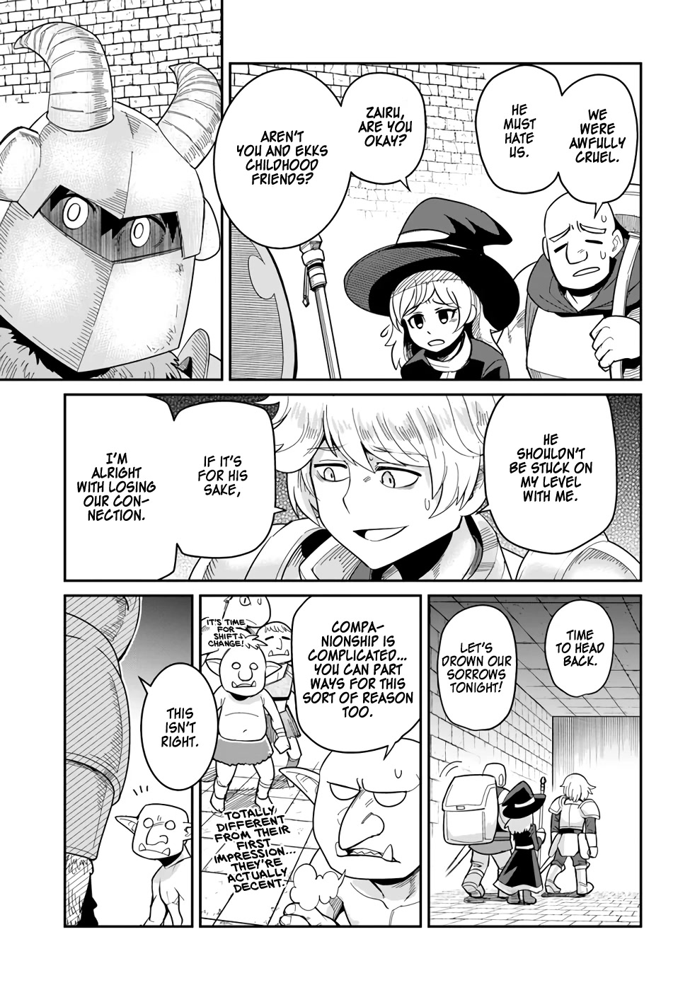Dungeon's Childhood Friend Chapter 25 page 9 - Chapter 25: My Childhood Friend Doesn’t Like Childhood Friend Banishment