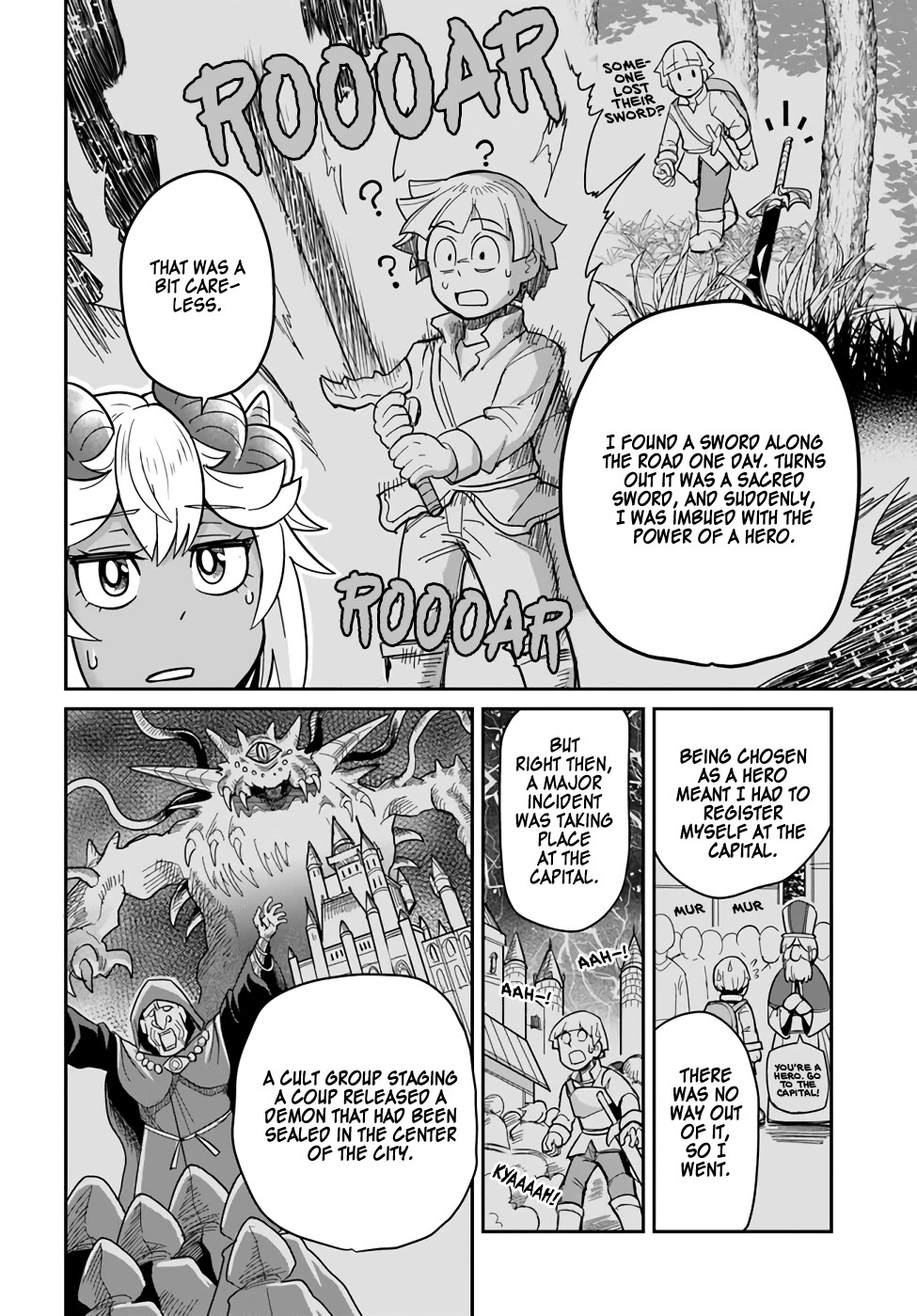 Dungeon's Childhood Friend Chapter 28 page 10 - Chapter 28: My Childhood Friend is The Great Hero