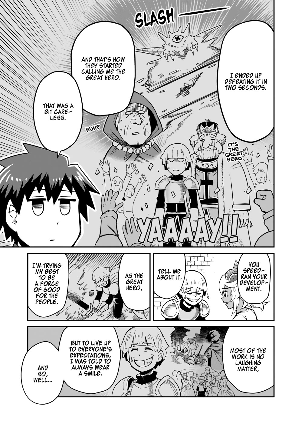 Dungeon's Childhood Friend Chapter 28 page 11 - Chapter 28: My Childhood Friend is The Great Hero