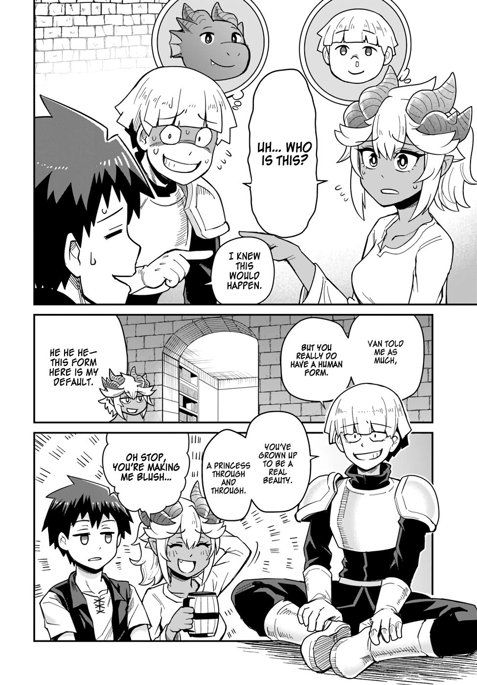 Dungeon's Childhood Friend Chapter 28 page 8 - Chapter 28: My Childhood Friend is The Great Hero