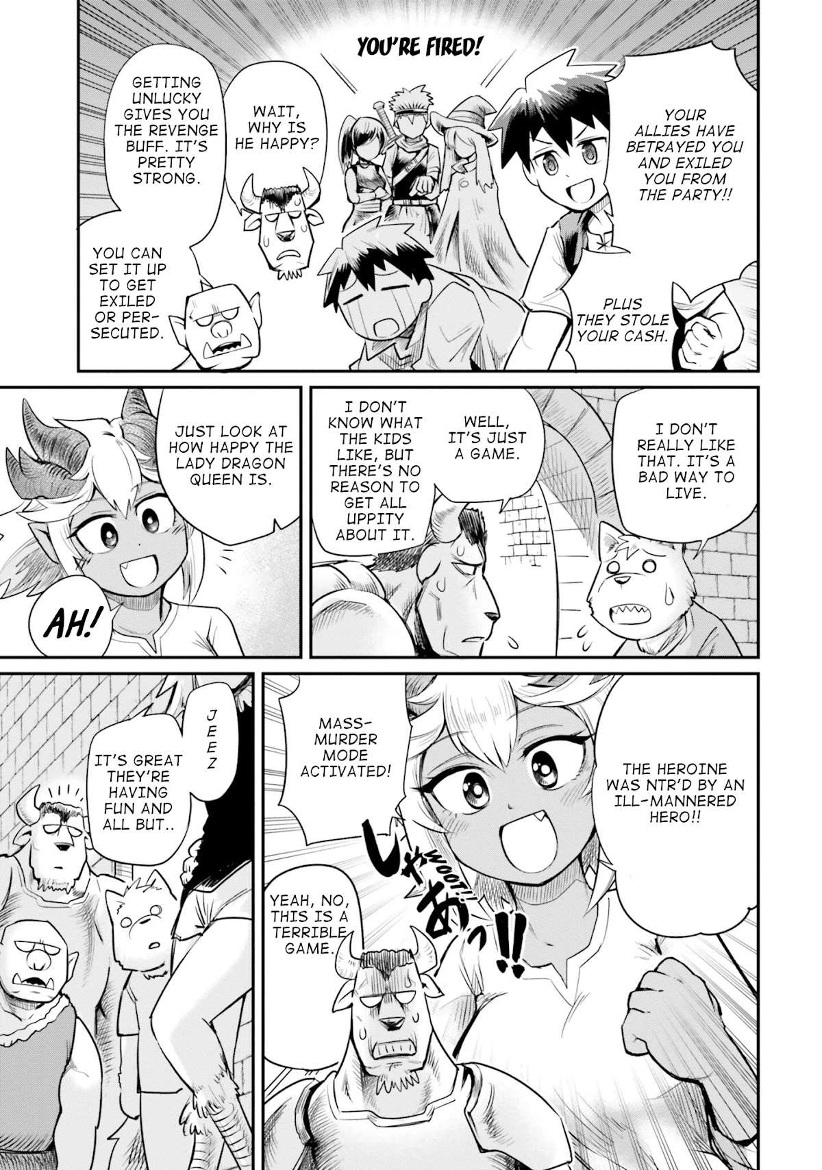 Dungeon's Childhood Friend Chapter 3 page 3 - Chapter 3: Wholesome childhood friends.