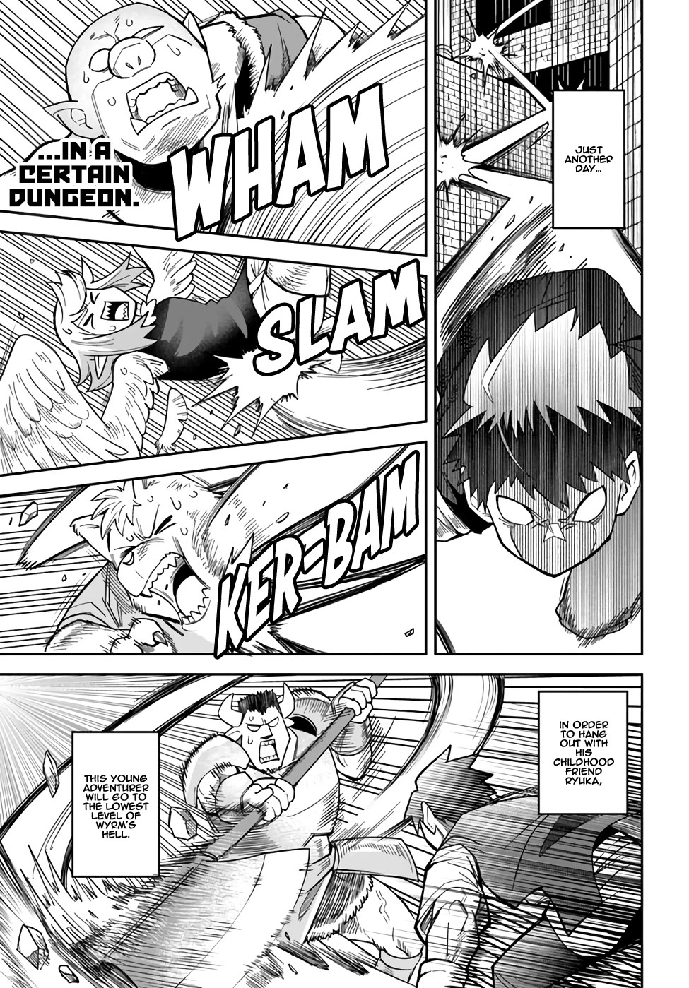 Dungeon's Childhood Friend Chapter 32 page 1 - Chapter 32: My Childhood Friend Is Simply A Monster