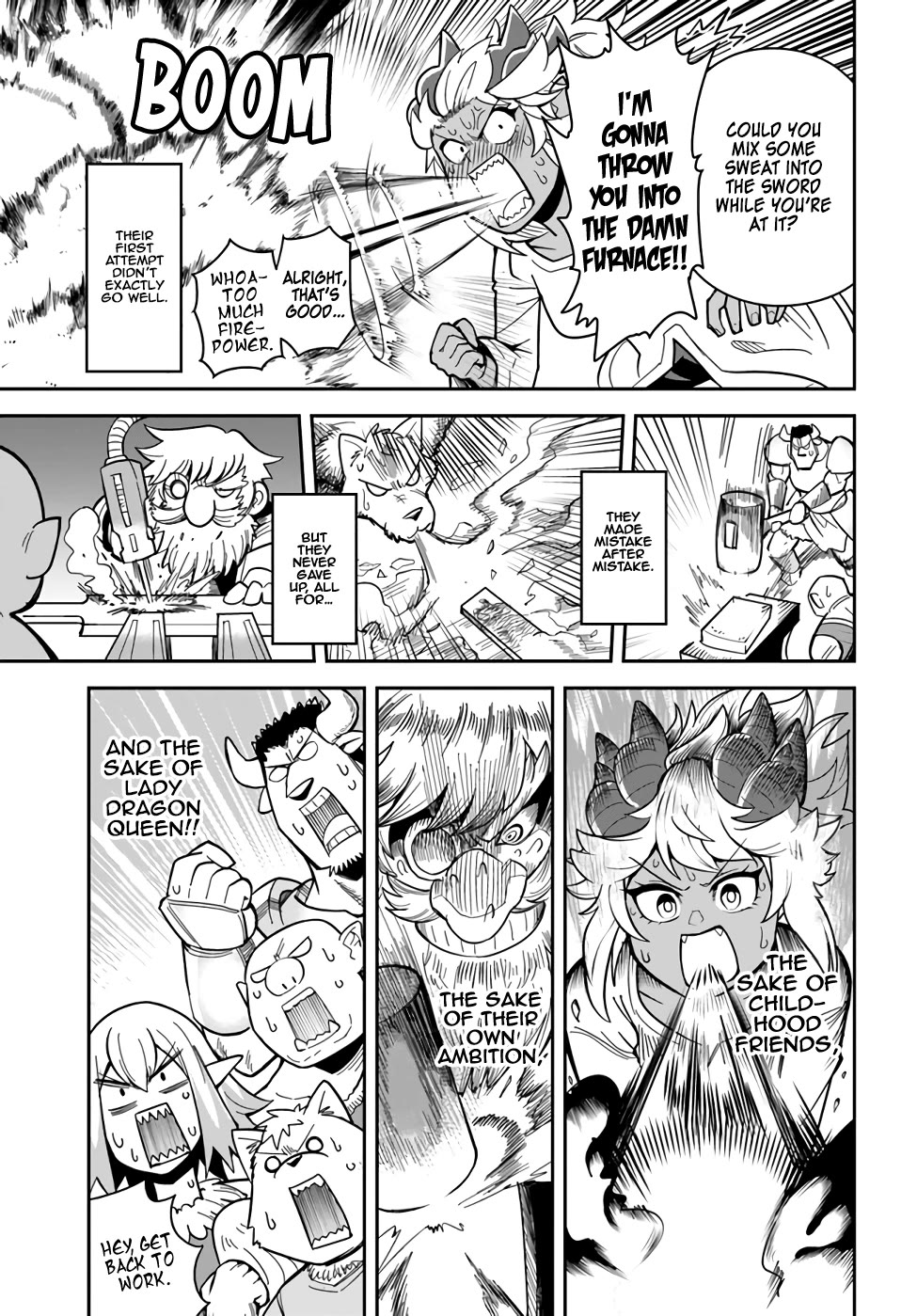 Dungeon's Childhood Friend Chapter 32 page 17 - Chapter 32: My Childhood Friend Is Simply A Monster