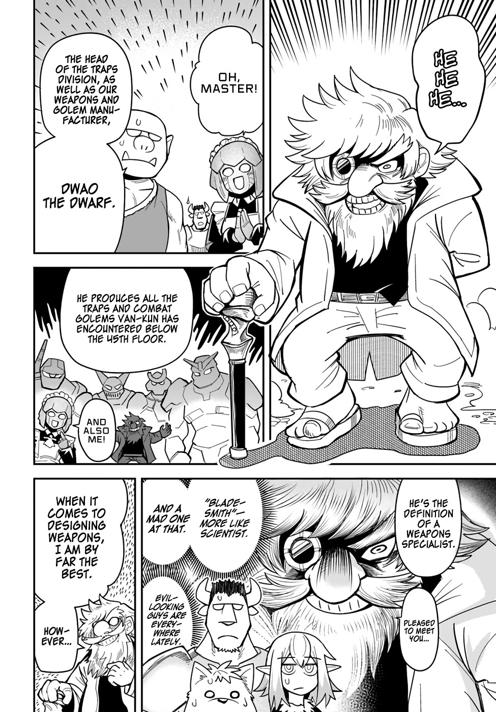 Dungeon's Childhood Friend Chapter 32 page 6 - Chapter 32: My Childhood Friend Is Simply A Monster