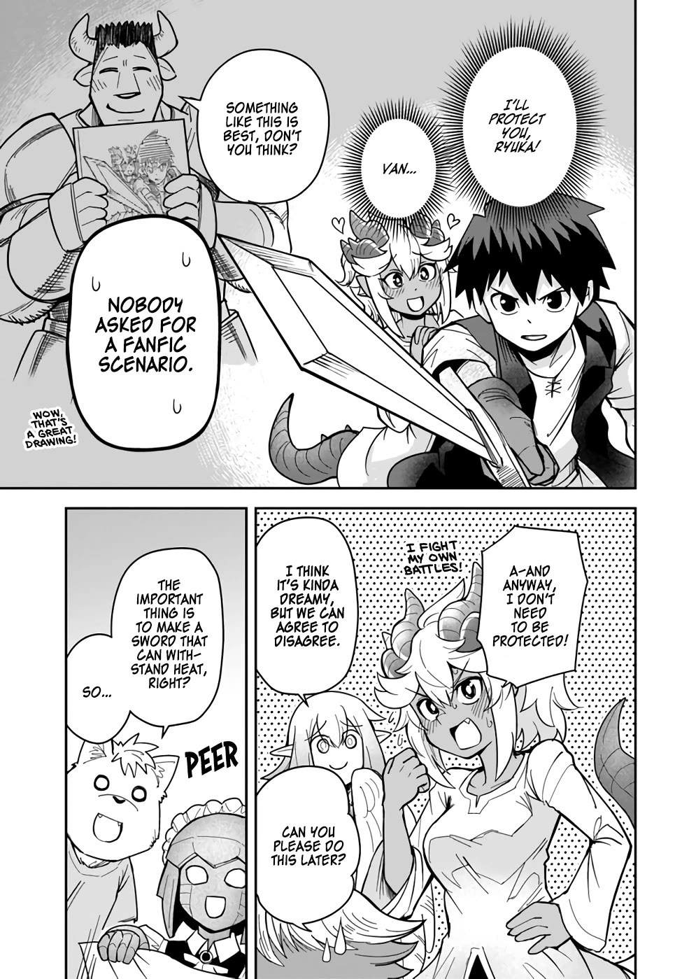 Dungeon's Childhood Friend Chapter 32 page 9 - Chapter 32: My Childhood Friend Is Simply A Monster