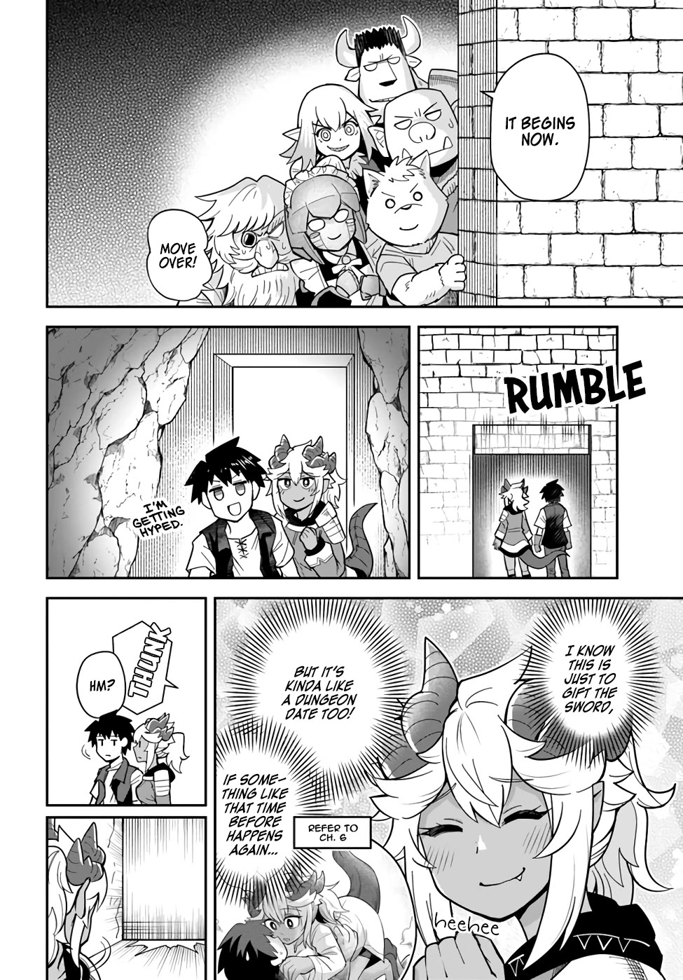 Dungeon's Childhood Friend Chapter 33.1 page 4 - Chapter 33.1: My Childhood Friend Gets To Be A Kid Again - Part 1
