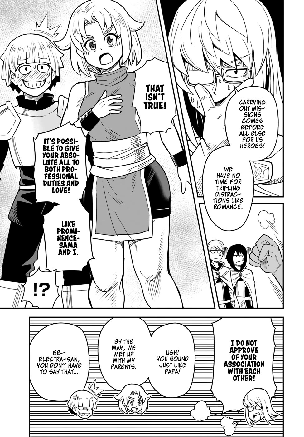 Dungeon's Childhood Friend Chapter 34 page 11 - Chapter 34: The Heroes are Kind People