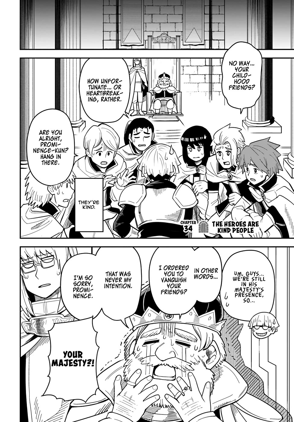 Dungeon's Childhood Friend Chapter 34 page 4 - Chapter 34: The Heroes are Kind People