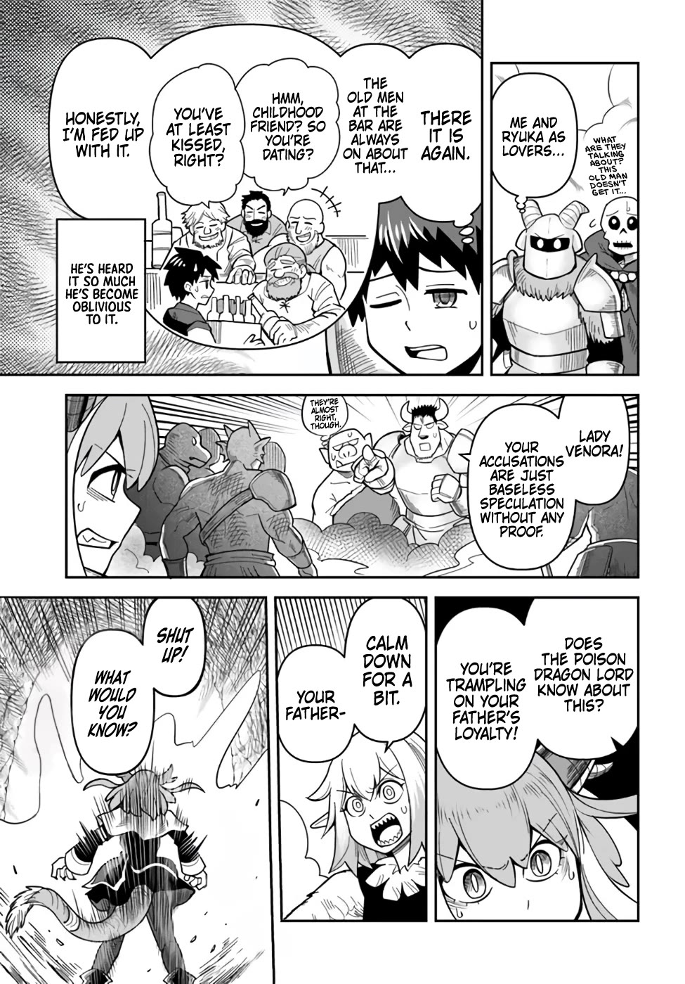 Dungeon's Childhood Friend Chapter 37 page 3 - Chapter 37: Dragons Have a High Rate of Introversion