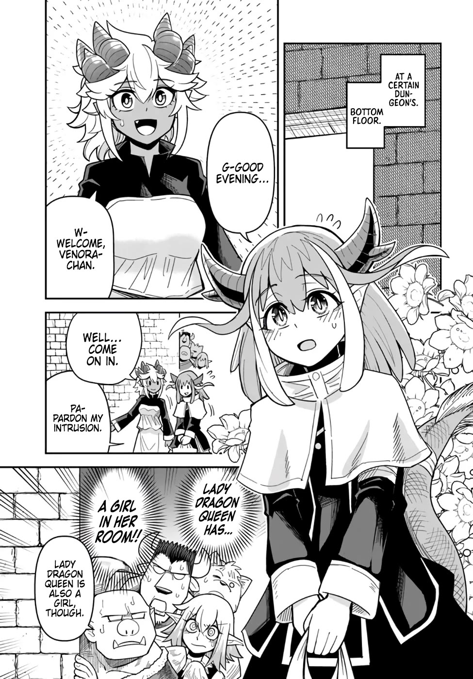Dungeon's Childhood Friend Chapter 39 page 1 - Chapter 39: Dragons are Huge Introverts