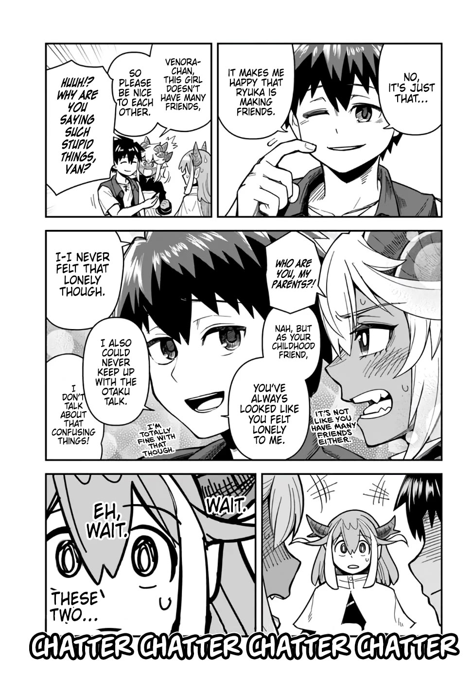 Dungeon's Childhood Friend Chapter 39 page 13 - Chapter 39: Dragons are Huge Introverts