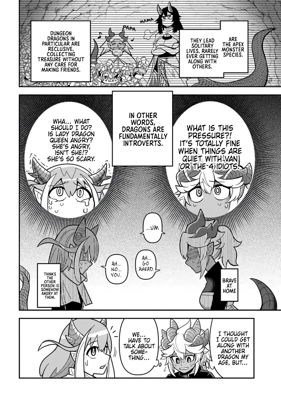 Dungeon's Childhood Friend Chapter 39 page 6 - Chapter 39: Dragons are Huge Introverts