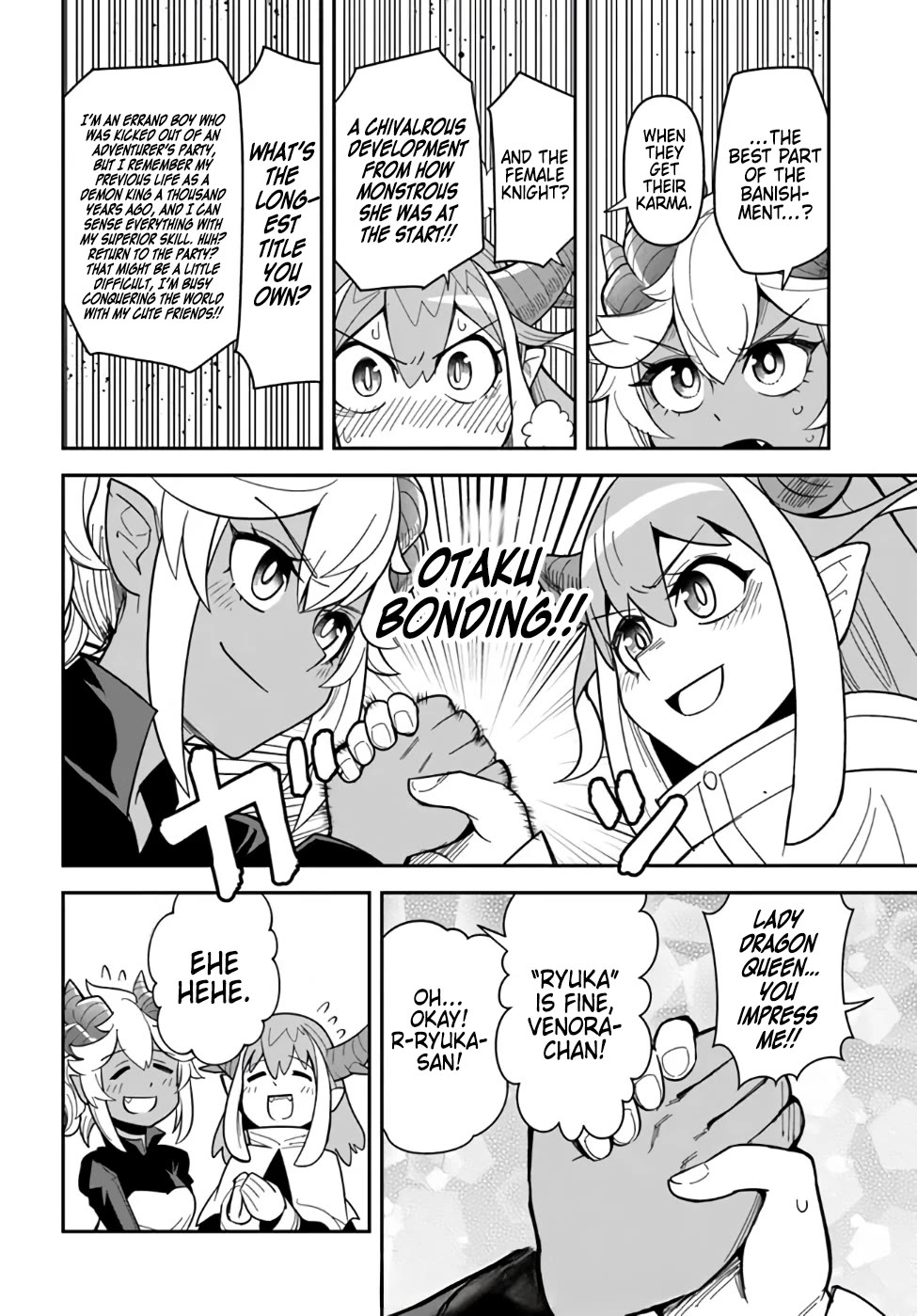 Dungeon's Childhood Friend Chapter 39 page 8 - Chapter 39: Dragons are Huge Introverts