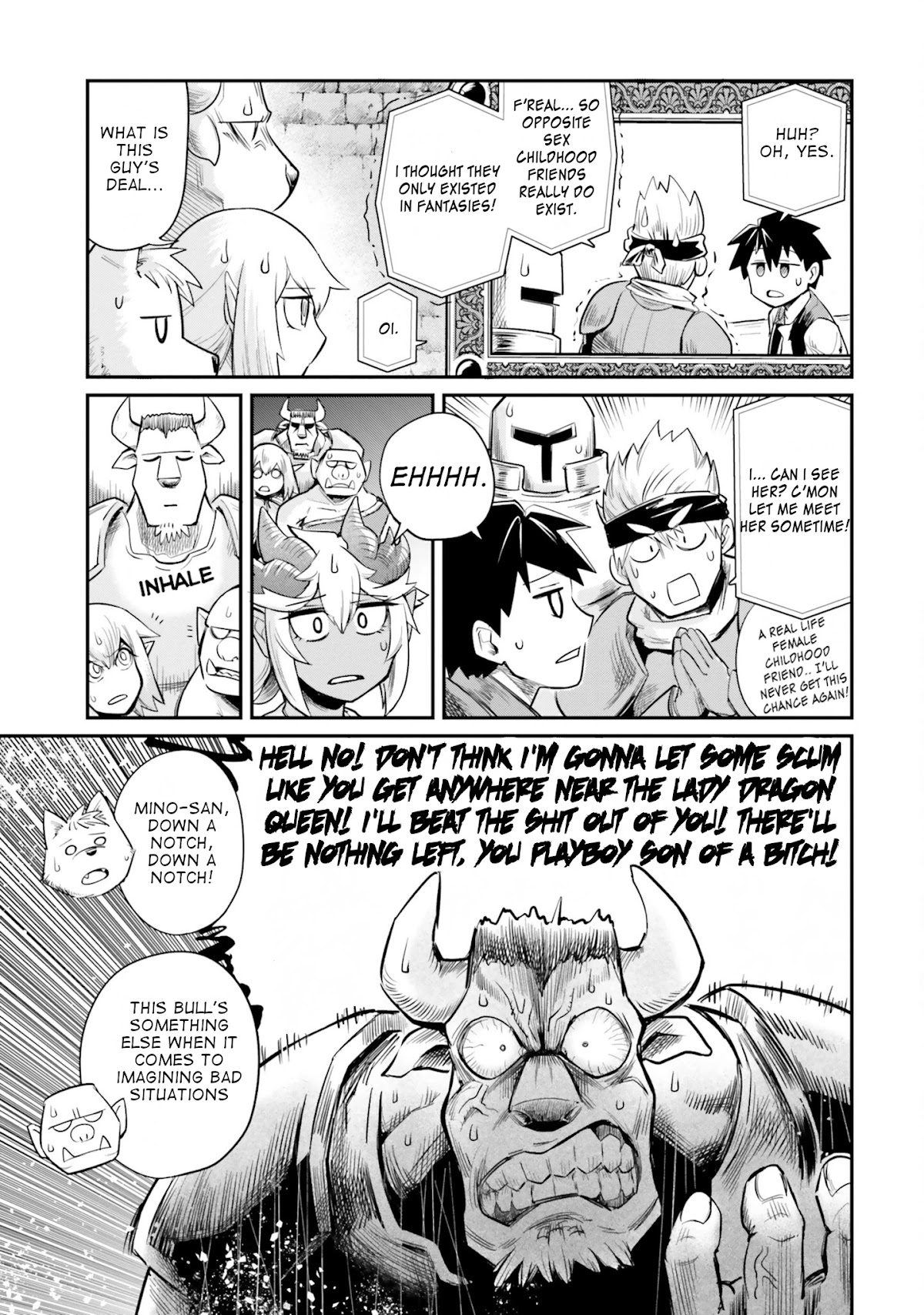 Dungeon's Childhood Friend Chapter 4 page 11 - Chapter 4: Childhood friends are worrywarts.