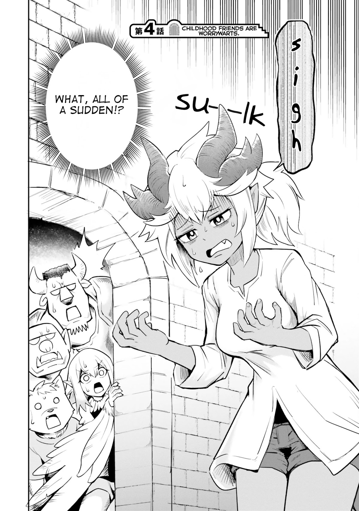Dungeon's Childhood Friend Chapter 4 page 2 - Chapter 4: Childhood friends are worrywarts.