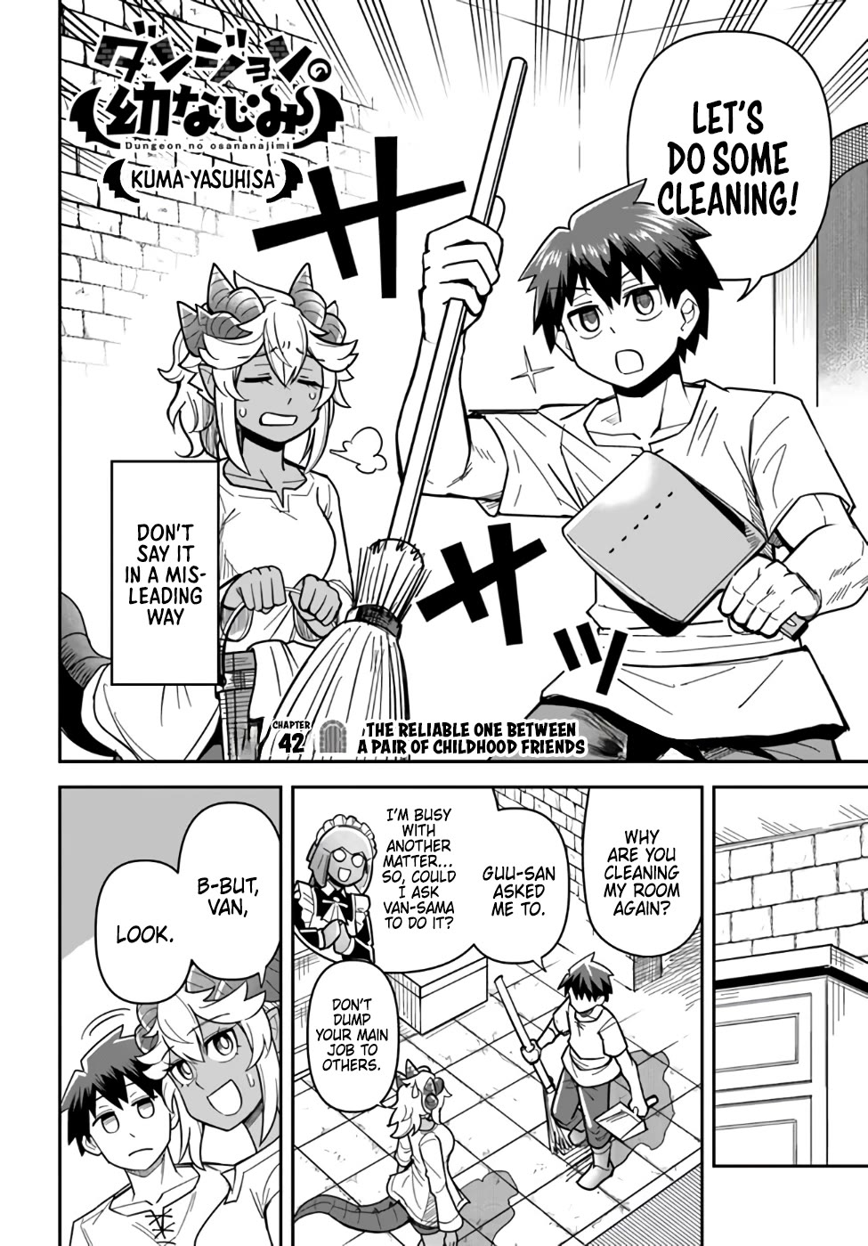 Dungeon's Childhood Friend Chapter 42 page 2 - Chapter 42: The Reliable One Between a Pair of Childhood Friends