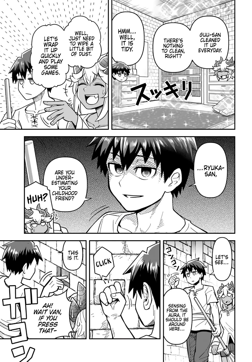 Dungeon's Childhood Friend Chapter 42 page 3 - Chapter 42: The Reliable One Between a Pair of Childhood Friends