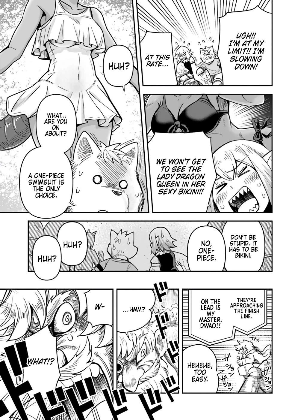 Dungeon's Childhood Friend Chapter 43 page 11 - Chapter 43: The Kobold is a One-piece Guy