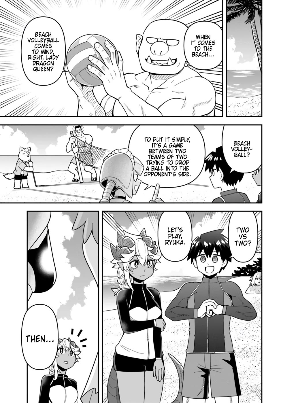 Dungeon's Childhood Friend Chapter 45 page 10 - Chapter 45: Childhood Friends Laughing and Splashing
