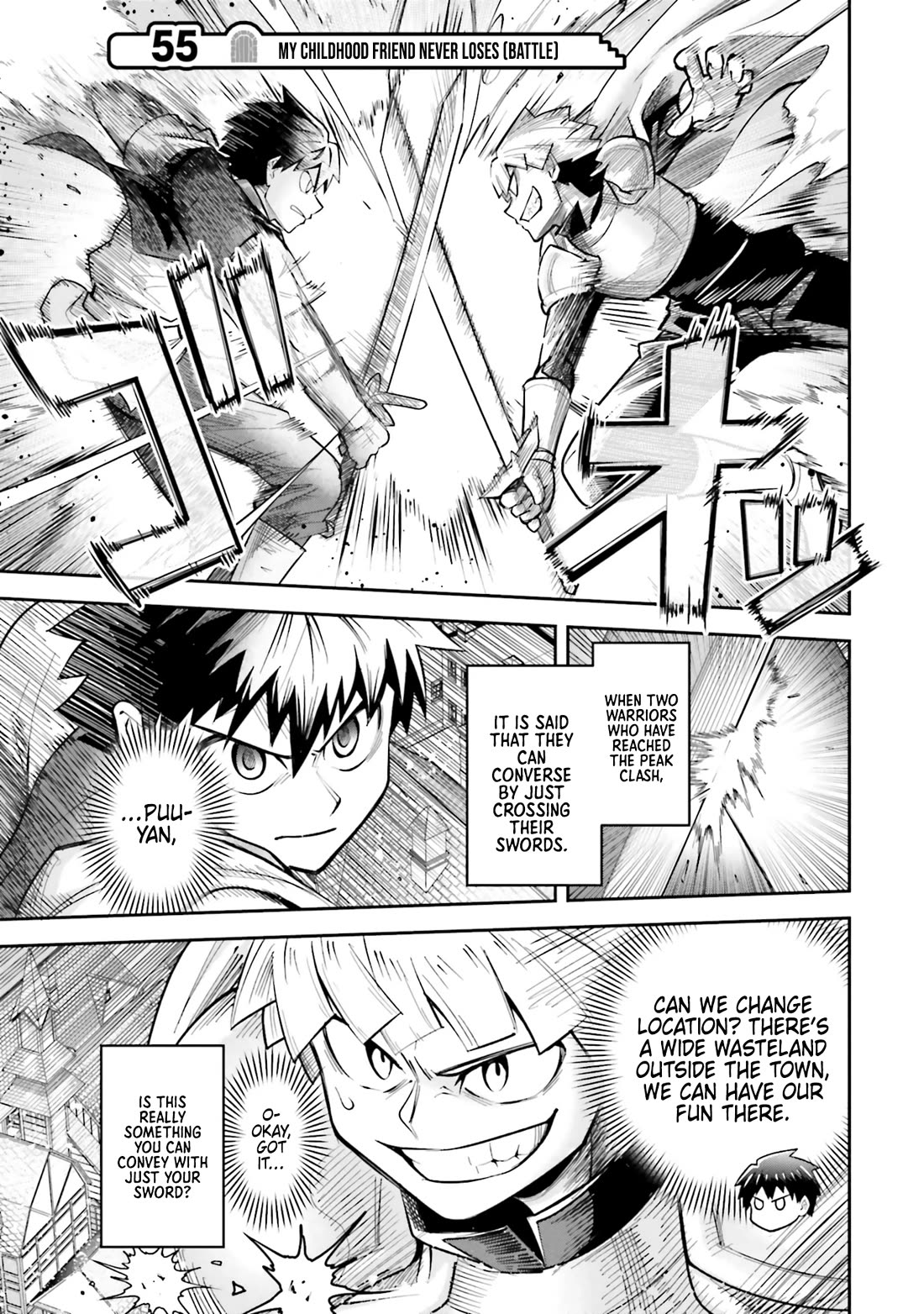 Dungeon's Childhood Friend Chapter 55 page 1 - Chapter 55