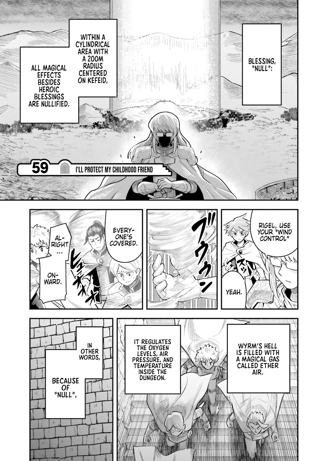 Dungeon's Childhood Friend Chapter 59 page 1 - Chapter 59