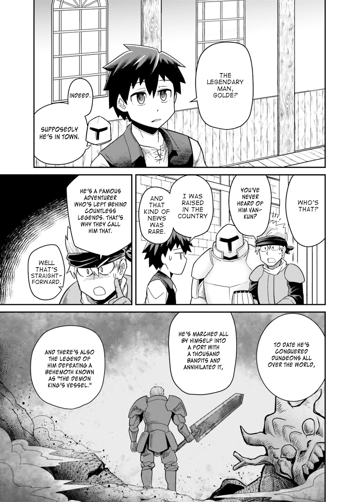 Dungeon's Childhood Friend Chapter 8 page 1 - Chapter 8: We'll protect the childhood friends.