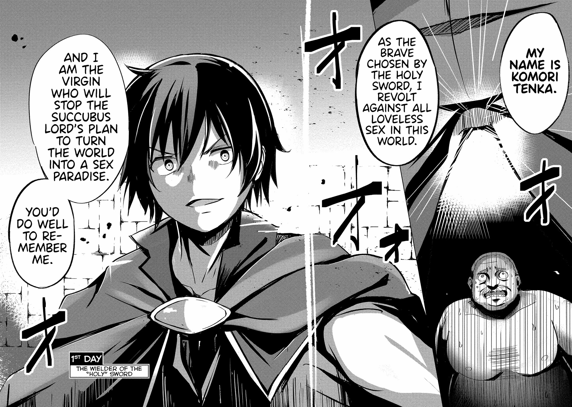 Dunking on Succubi in Another World Chapter 1 page 10 - Chapter 1: The Wielder of the "Holy" Sword