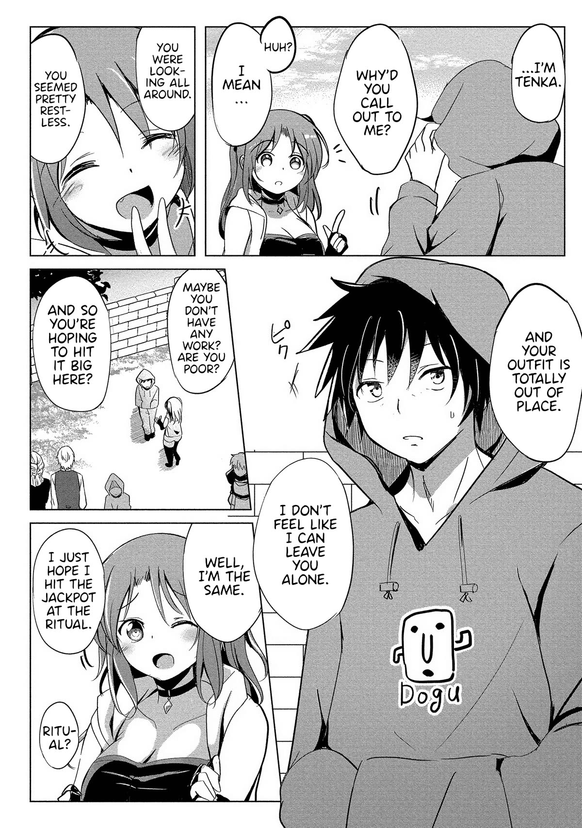 Dunking on Succubi in Another World Chapter 1 page 13 - Chapter 1: The Wielder of the "Holy" Sword