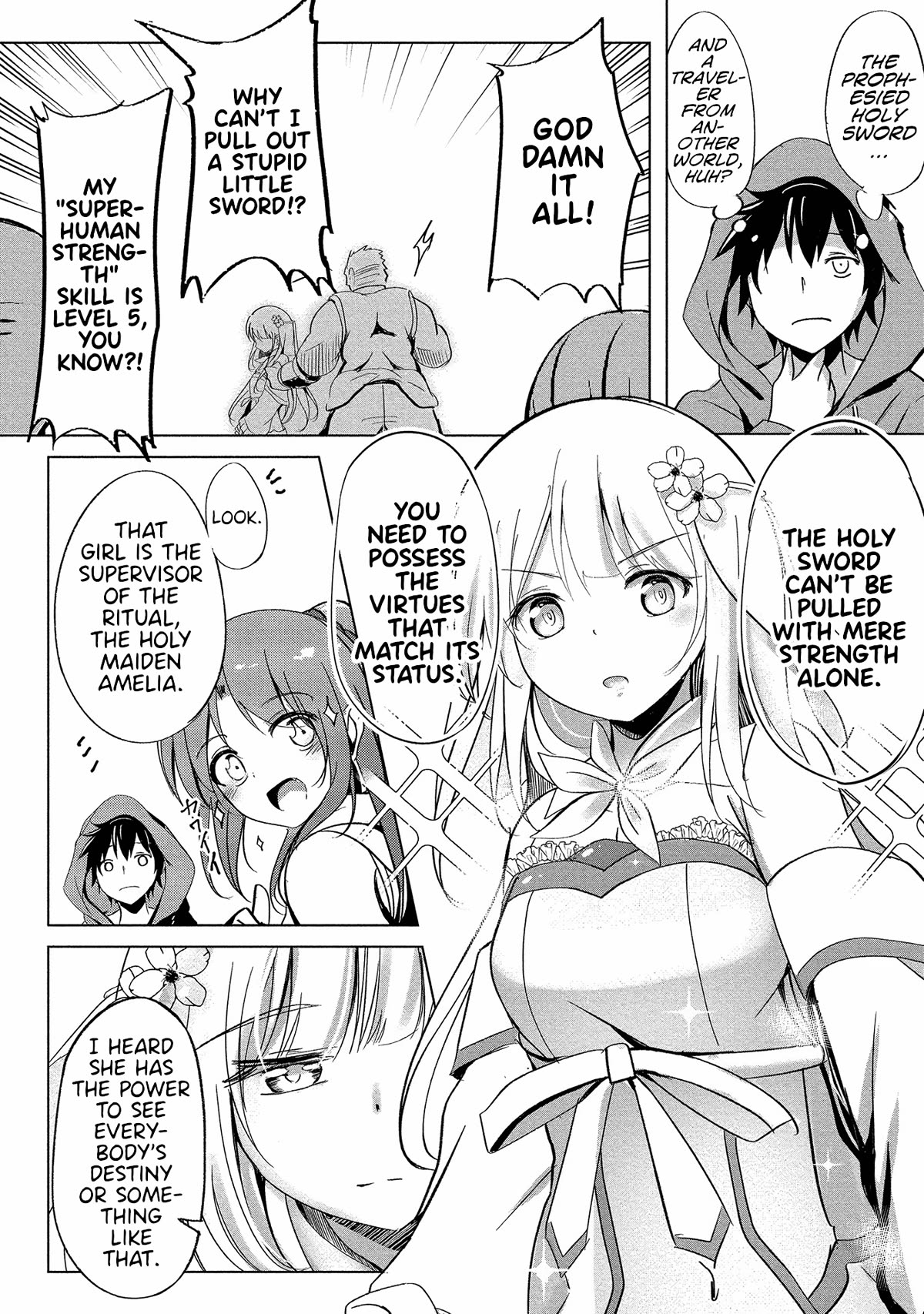 Dunking on Succubi in Another World Chapter 1 page 15 - Chapter 1: The Wielder of the "Holy" Sword
