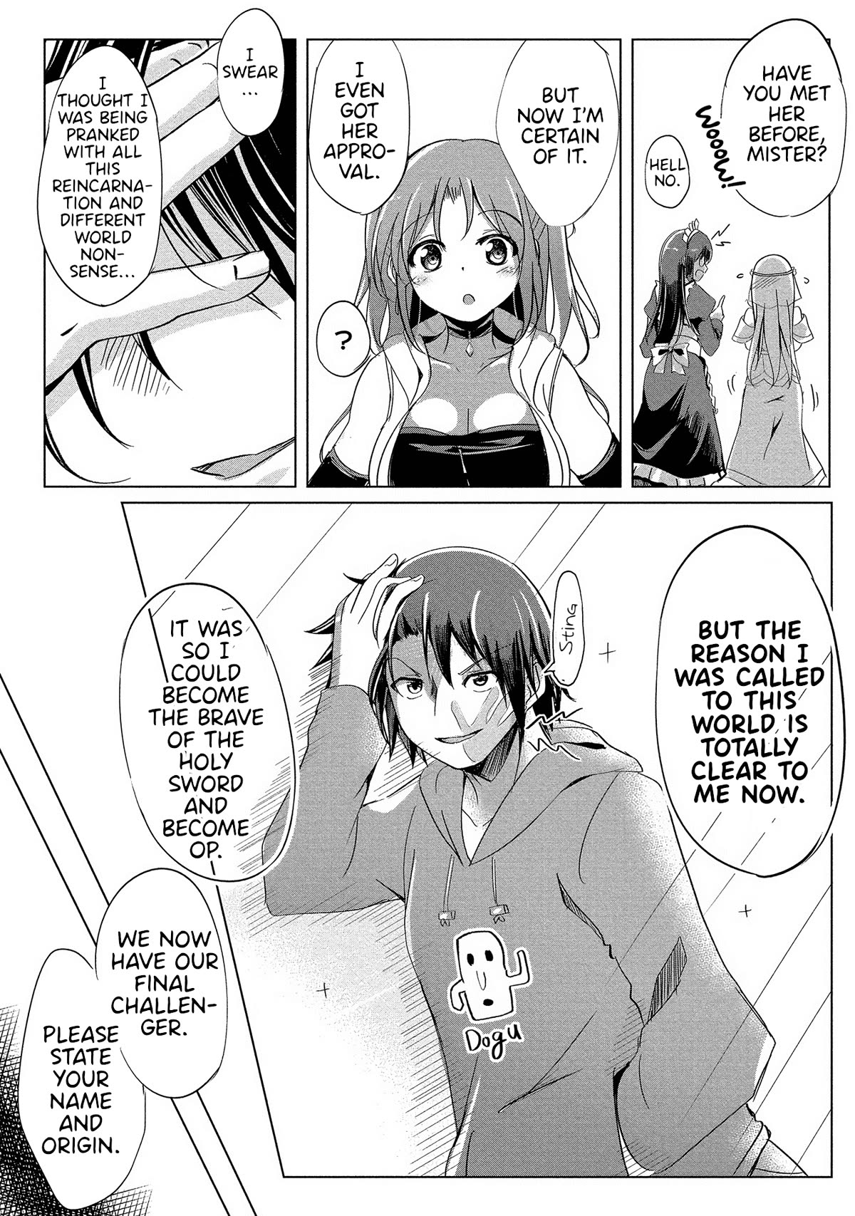 Dunking on Succubi in Another World Chapter 1 page 21 - Chapter 1: The Wielder of the "Holy" Sword