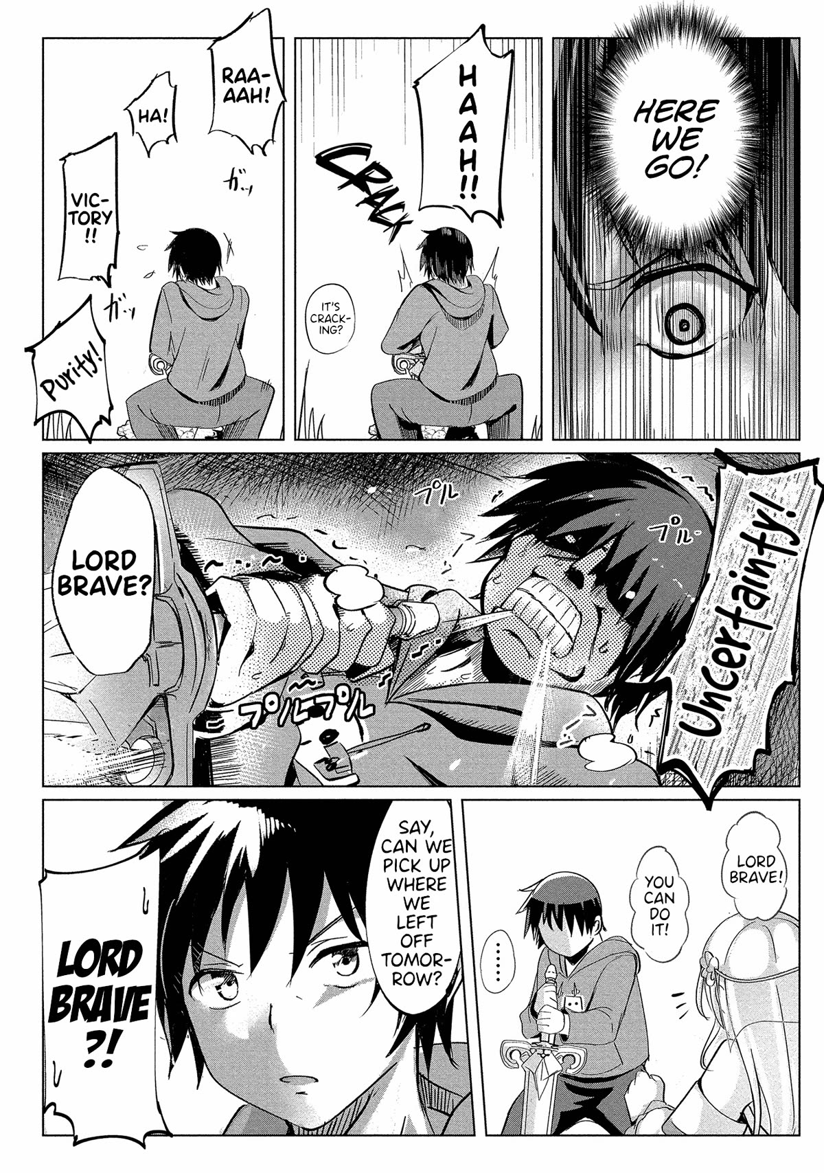 Dunking on Succubi in Another World Chapter 1 page 23 - Chapter 1: The Wielder of the "Holy" Sword