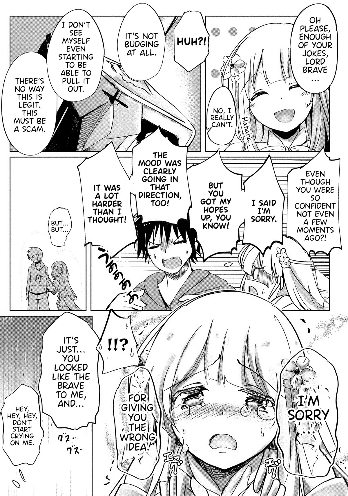 Dunking on Succubi in Another World Chapter 1 page 24 - Chapter 1: The Wielder of the "Holy" Sword