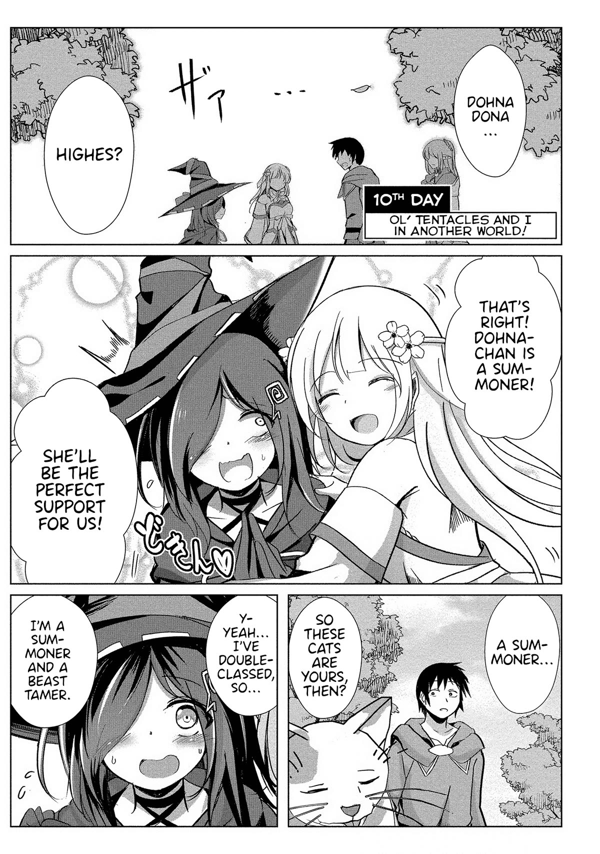 Dunking on Succubi in Another World Chapter 10 page 1 - Chapter 10: Ol' Tentacles and I in Another World!