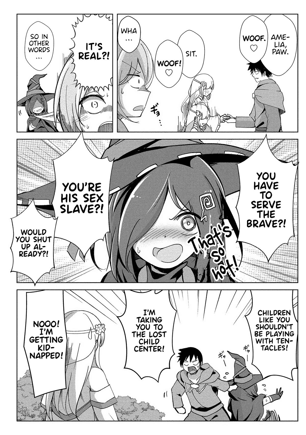 Dunking on Succubi in Another World Chapter 10 page 14 - Chapter 10: Ol' Tentacles and I in Another World!
