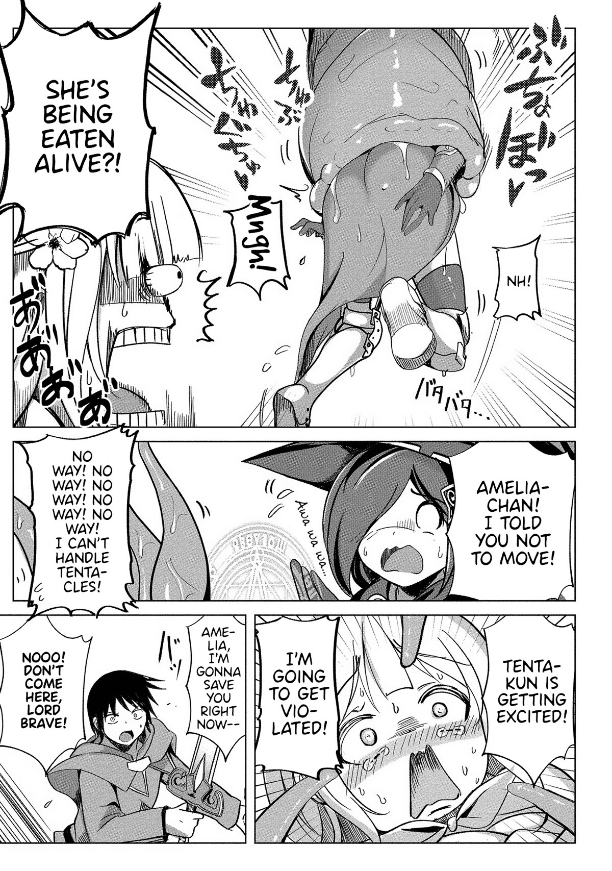 Dunking on Succubi in Another World Chapter 10 page 9 - Chapter 10: Ol' Tentacles and I in Another World!