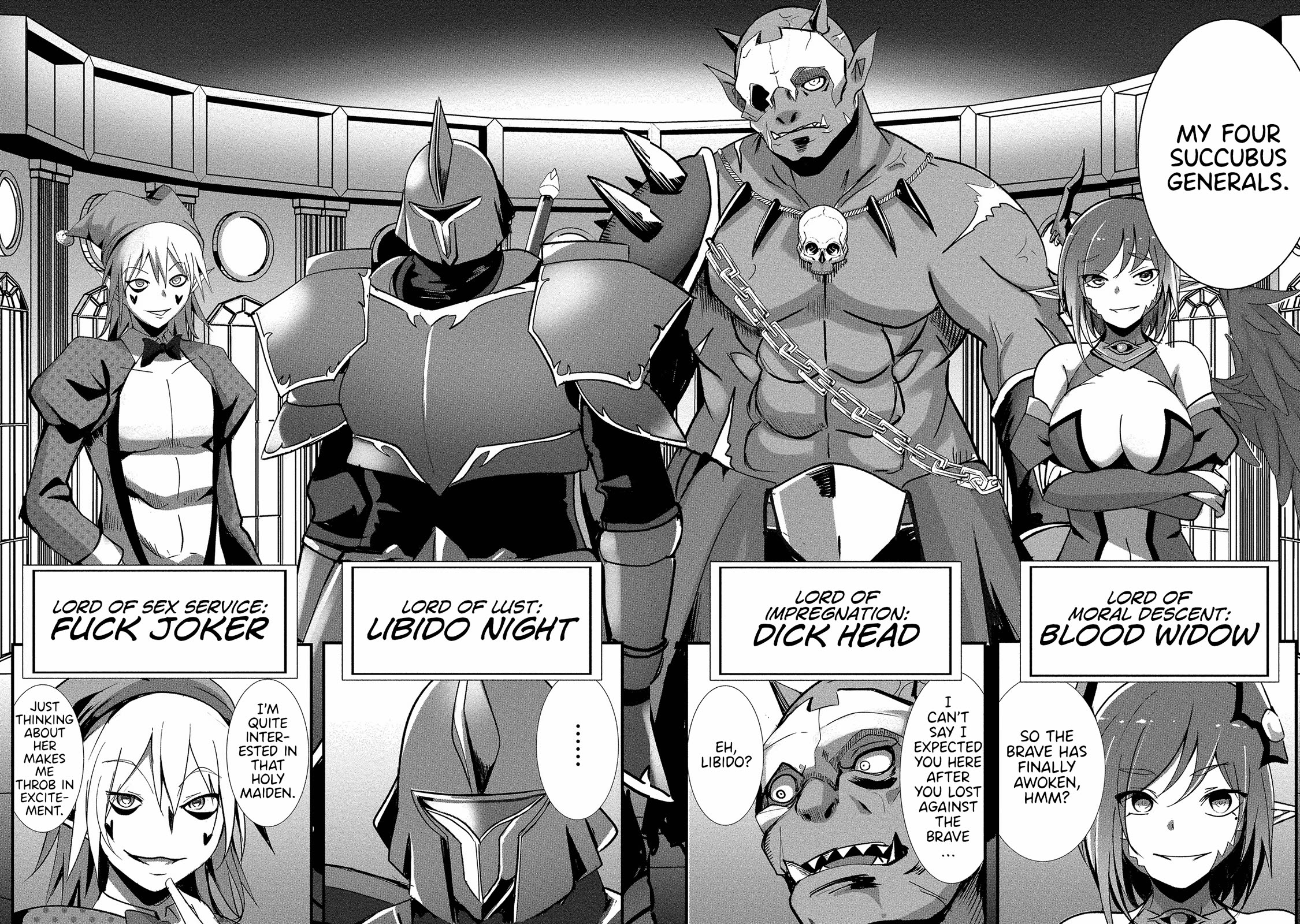 Dunking on Succubi in Another World Chapter 11 page 2 - Chapter 11: Gather! Four Succubus Generals and Dark Cheeky Brat