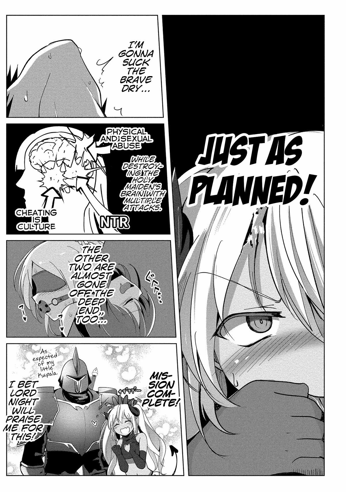 Dunking on Succubi in Another World Chapter 12 page 20 - Chapter 12: Haha! Hoho! Lo and Behold, it’s a Joyful NTR Show!