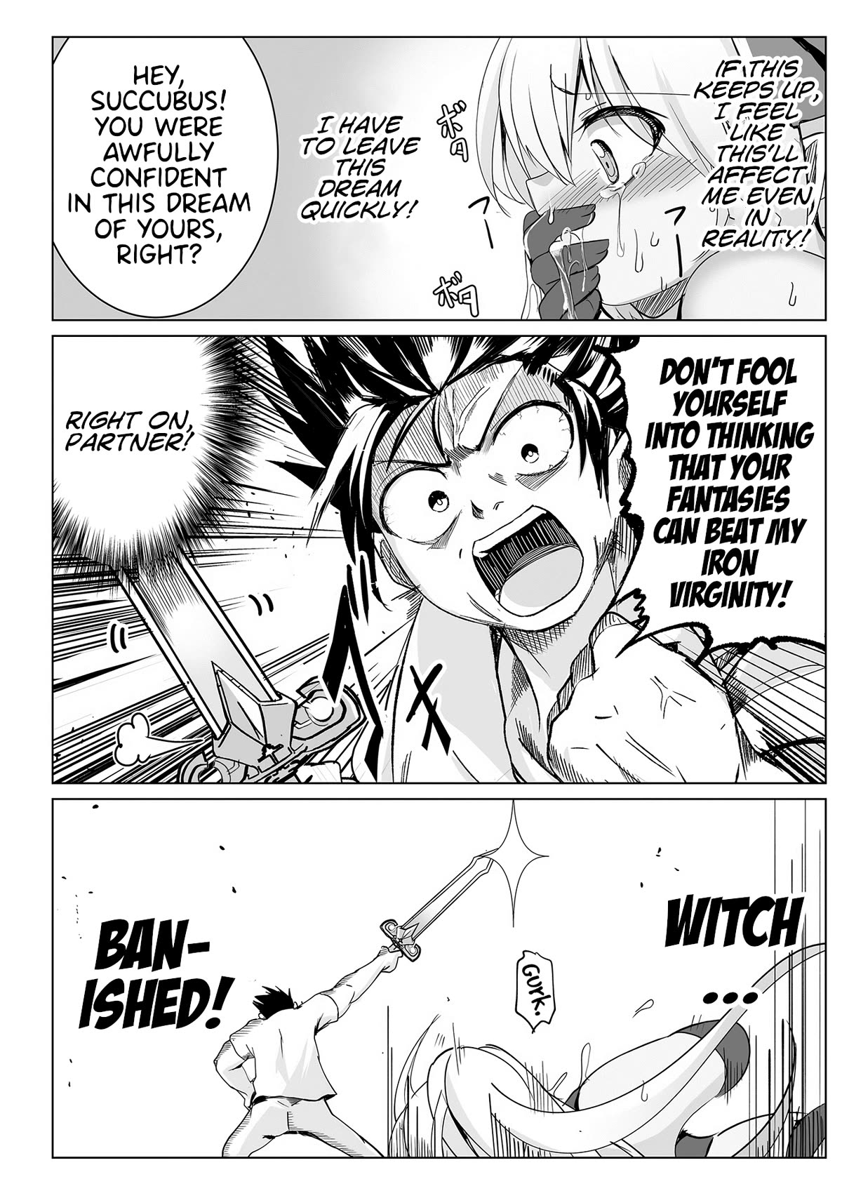 Dunking on Succubi in Another World Chapter 13 page 14 - Chapter 13: All-Night Different World! Dread and Terror from Night 'Til Morning!