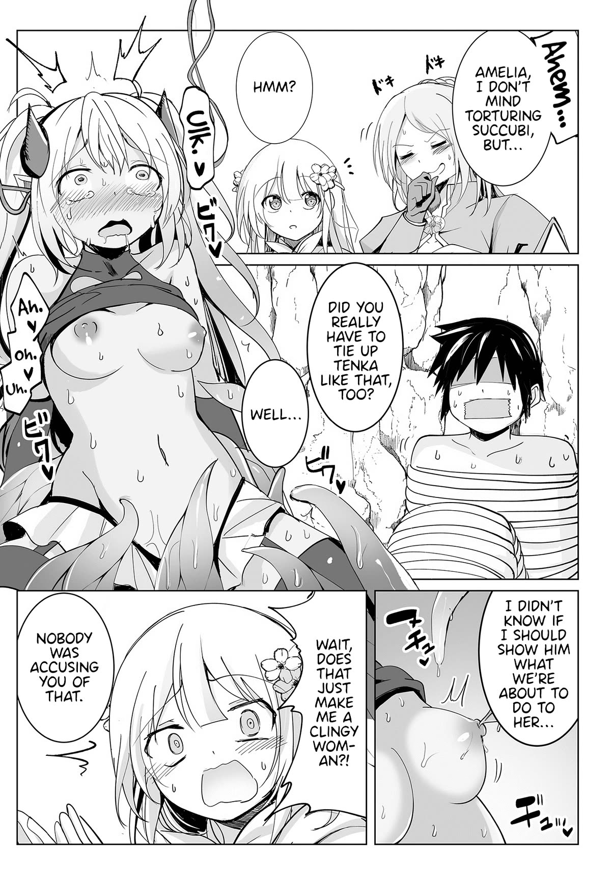 Dunking on Succubi in Another World Chapter 13 page 17 - Chapter 13: All-Night Different World! Dread and Terror from Night 'Til Morning!