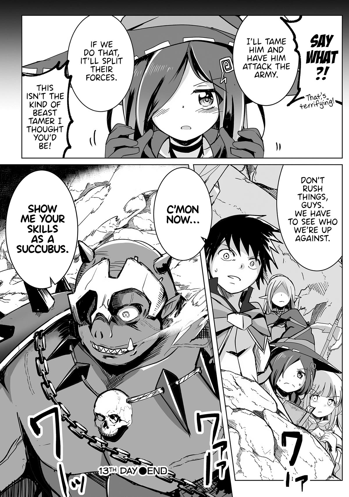 Dunking on Succubi in Another World Chapter 13 page 30 - Chapter 13: All-Night Different World! Dread and Terror from Night 'Til Morning!