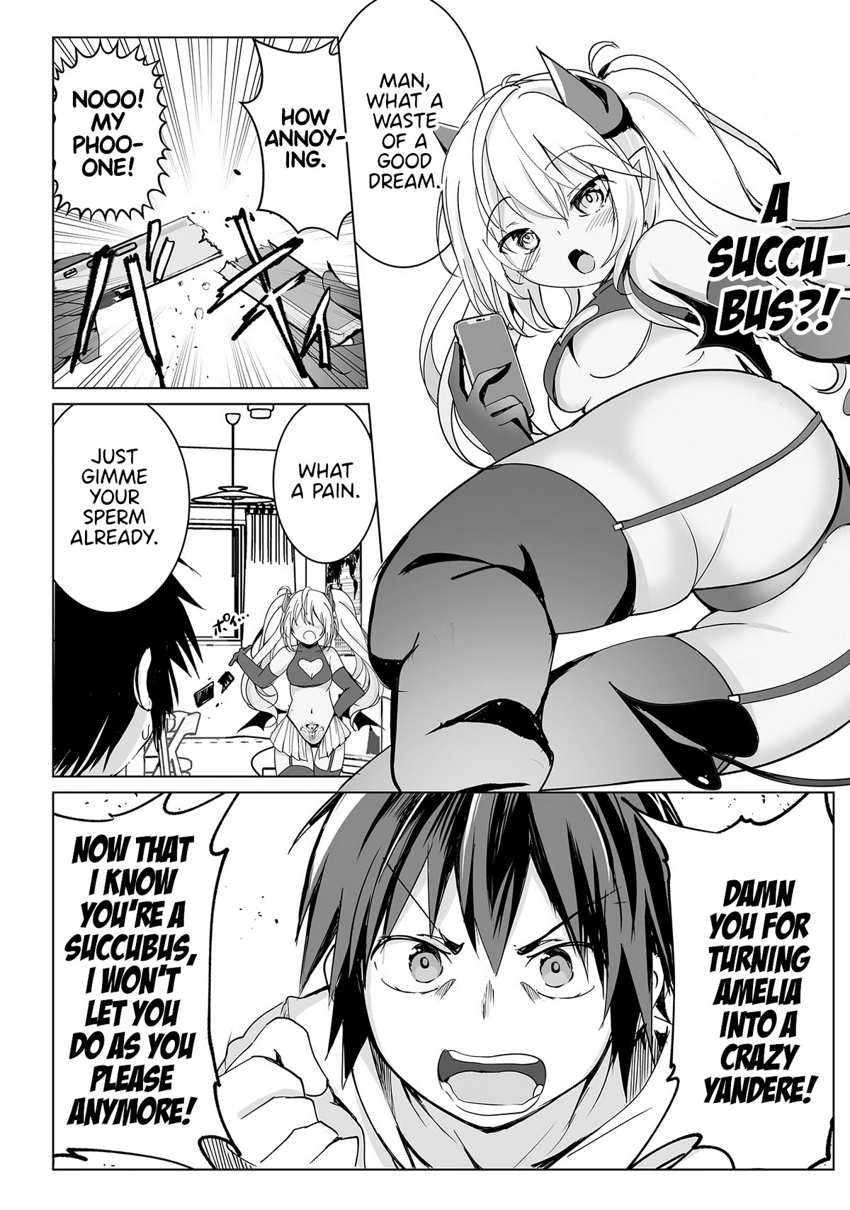 Dunking on Succubi in Another World Chapter 13 page 8 - Chapter 13: All-Night Different World! Dread and Terror from Night 'Til Morning!