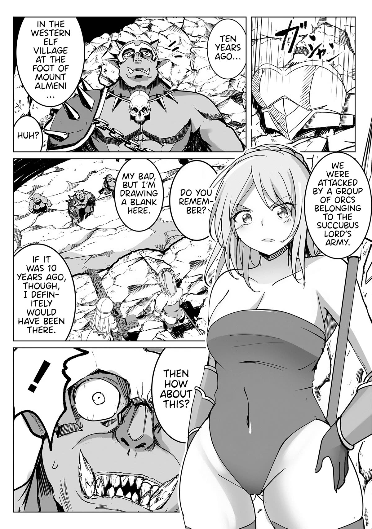 Dunking on Succubi in Another World Chapter 14 page 14 - Chapter 14: Jack the Raper and the Nipple Warrior