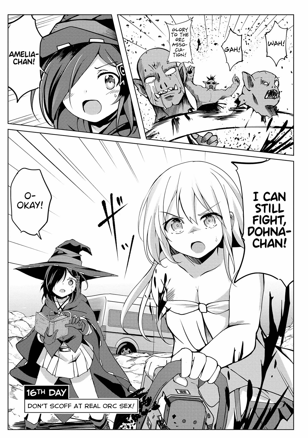 Dunking on Succubi in Another World Chapter 16 page 1 - Chapter 16: Don’t Scoff At Real Orc Sex!
