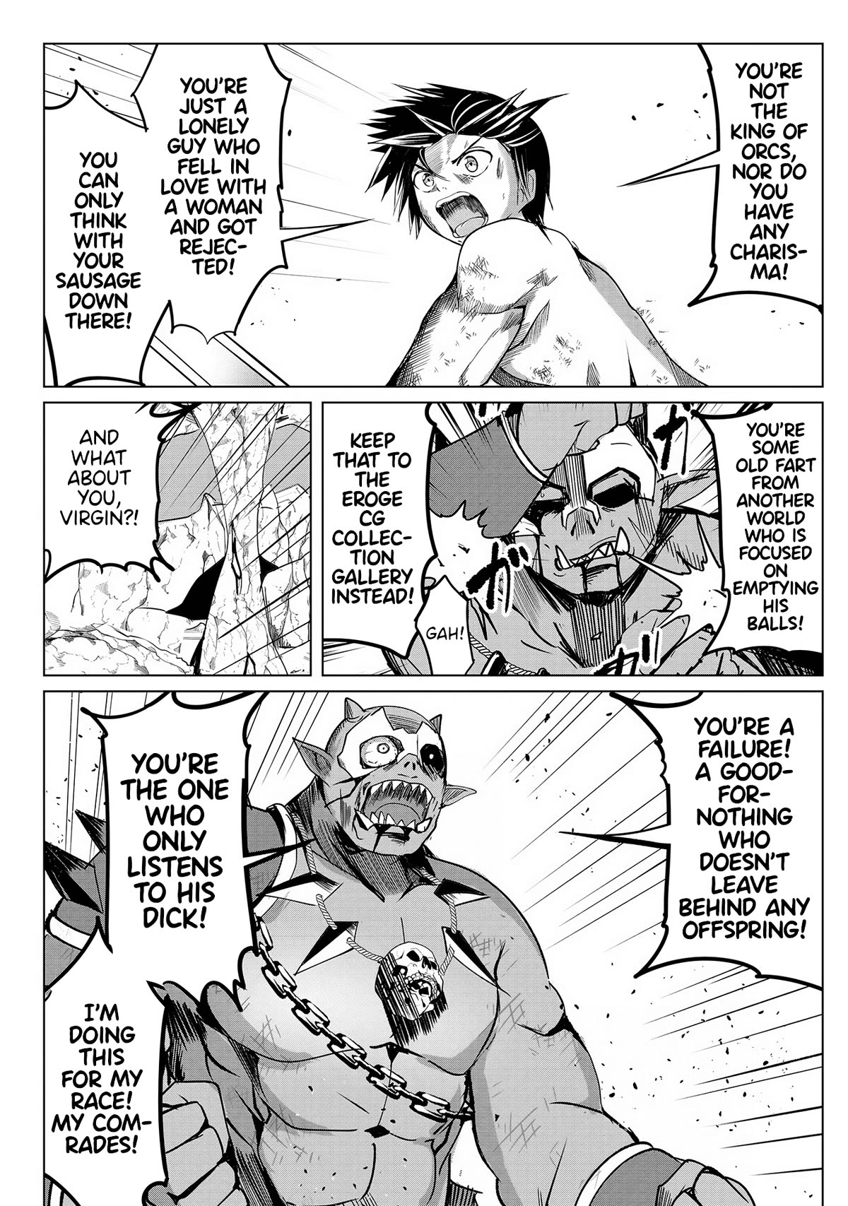 Dunking on Succubi in Another World Chapter 16 page 18 - Chapter 16: Don’t Scoff At Real Orc Sex!