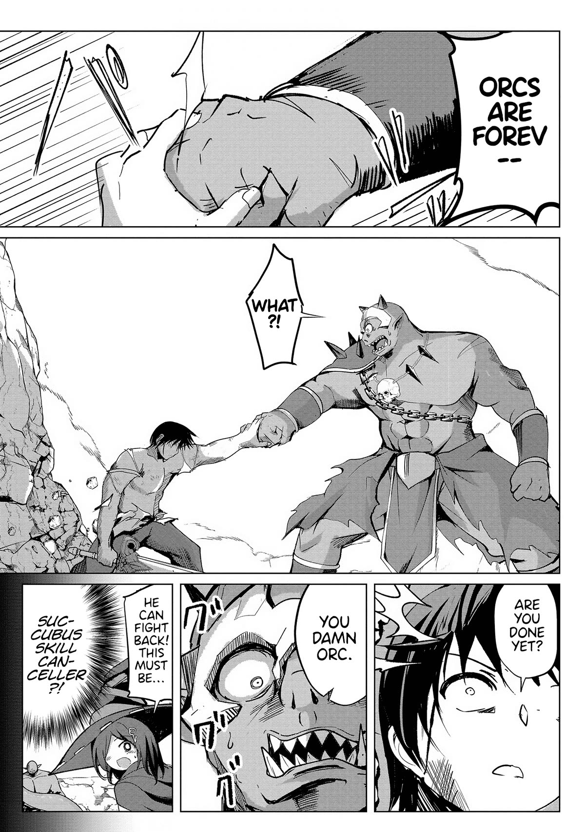 Dunking on Succubi in Another World Chapter 16 page 7 - Chapter 16: Don’t Scoff At Real Orc Sex!