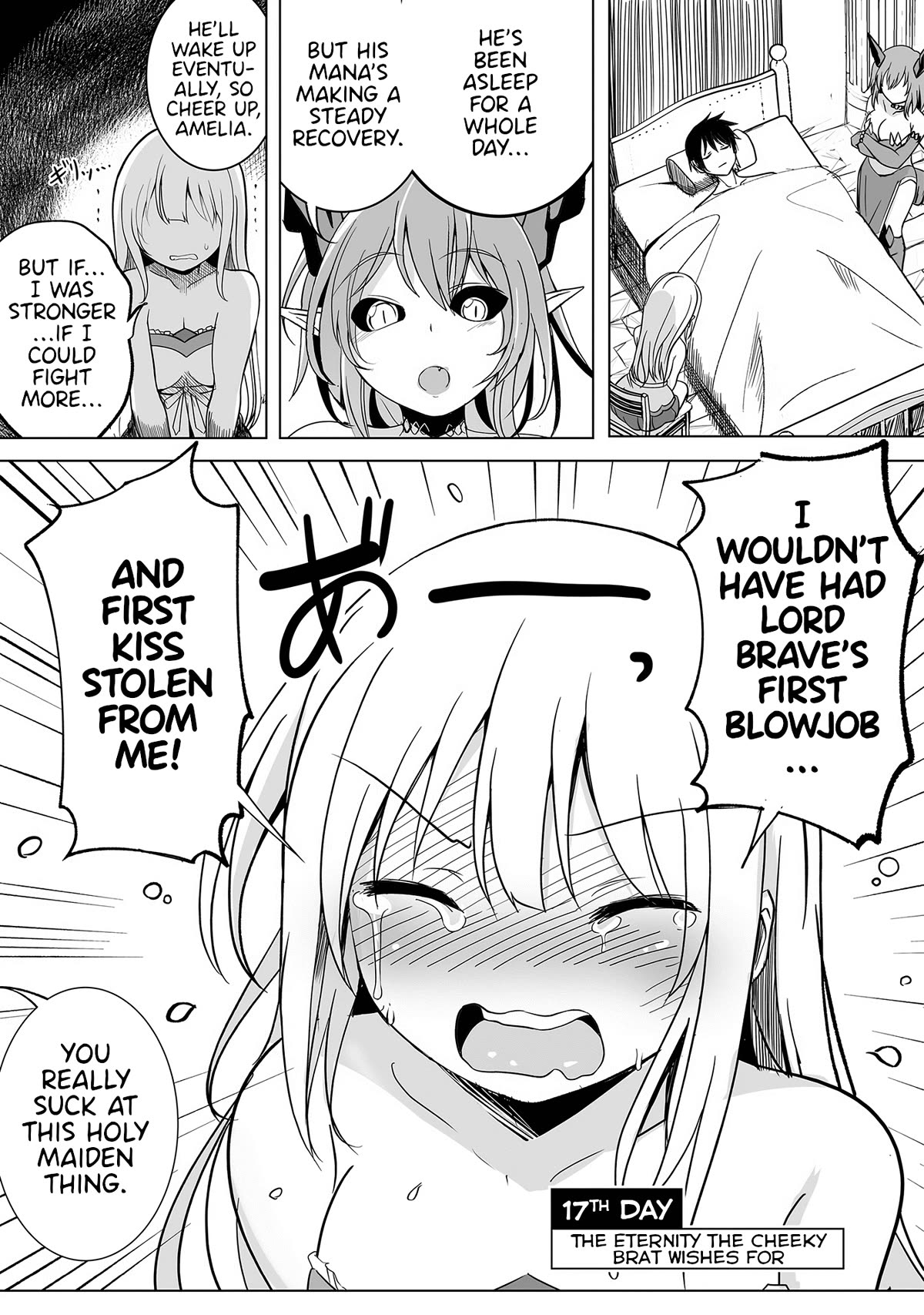 Dunking on Succubi in Another World Chapter 17 page 1 - Chapter 17: The Eternity the Cheeky Brat Wishes For
