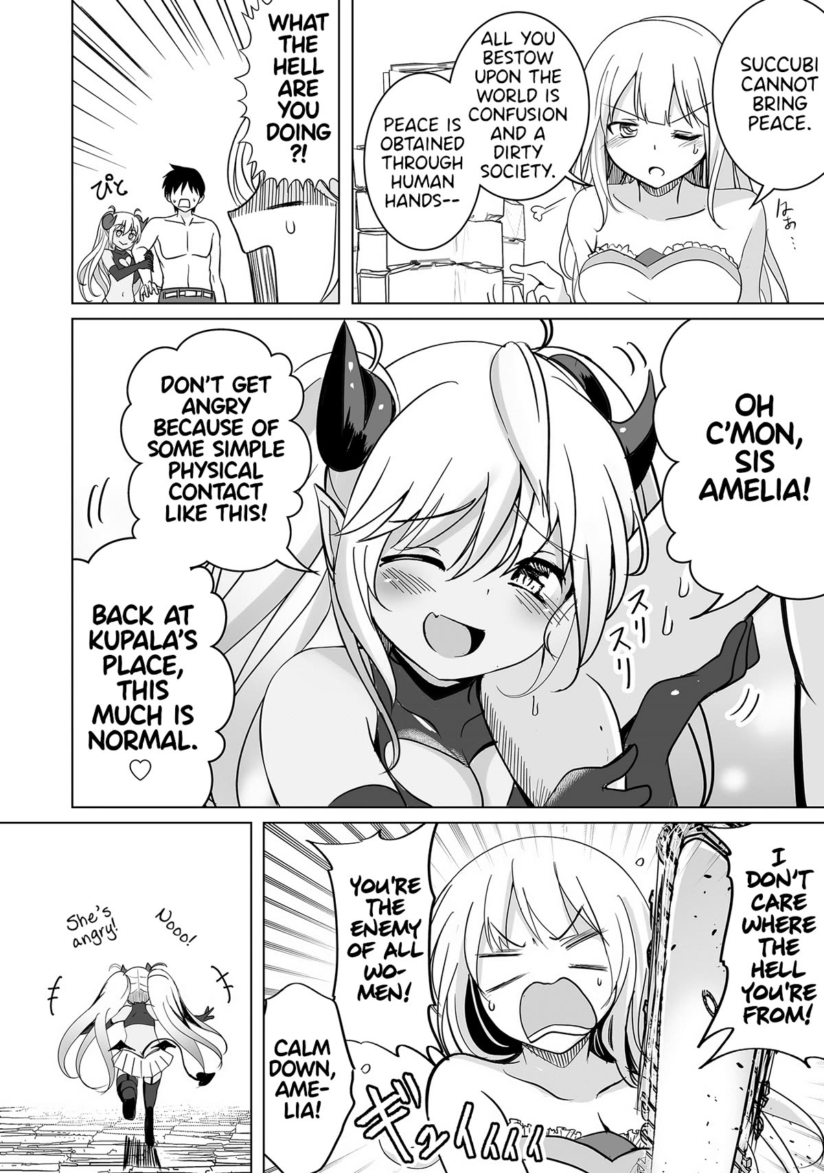 Dunking on Succubi in Another World Chapter 17 page 12 - Chapter 17: The Eternity the Cheeky Brat Wishes For