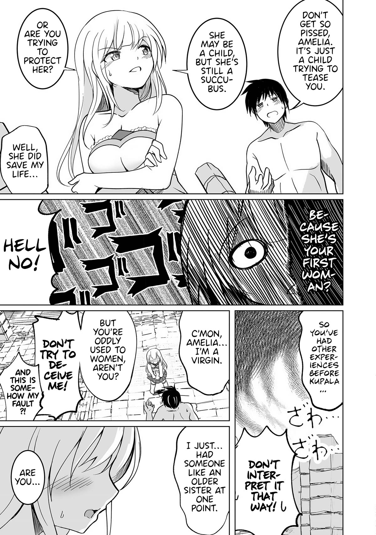 Dunking on Succubi in Another World Chapter 17 page 13 - Chapter 17: The Eternity the Cheeky Brat Wishes For